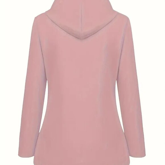 Pink Hooded Lightweight Windbreaker Jacket - Picture 2 of 3